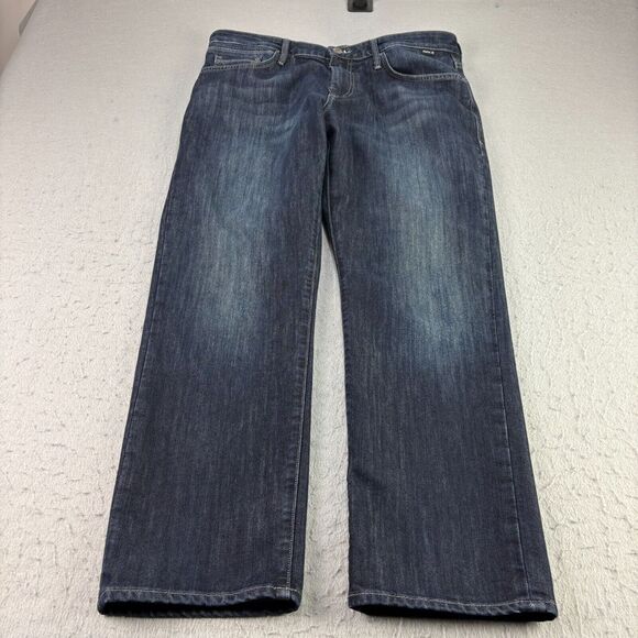 Mavi Jeans Mens 36x30‎ Blue Matt Relaxed Straight Leg Dark Wash Denim - Picture 1 of 13